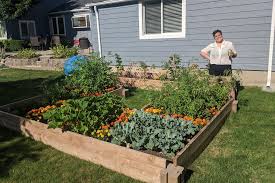 Those leftover bricks are perfect for creating a lovely informal walkway or path to your door. These Lego Like Bricks Make Building A Raised Garden Bed A Snap Wirecutter