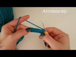 Sik Igne Nasil Yapilir Tig Ile Orgu Orme Ogrenme Knitting Learning Haken Leren Youtube Knitting Make It Yourself Howto