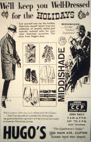 Hugo S In Clifton Nj 1966 Holiday Suits Clifton Vintage Advertisements