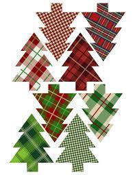 Maybe you would like to learn more about one of these? Plaid Christmas Tree Ornaments Printable Paper Trail Design