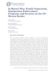 Pdf In Harms Way Family Separation Immigration