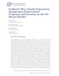 pdf in harms way family separation immigration