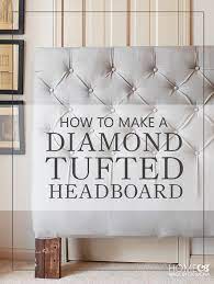 Try making your own with this simple diy project and save time and money. How To Make A Diamond Tufted Headboard
