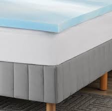 The gel memory foam mattress topper is a very effective product that infuses new life in to your old mattress and gives you a peaceful and healthy sleeping environment at night. Mainstays 2 Inch Gel Infused Memory Foam Mattress Topper Twin Walmart Com Walmart Com