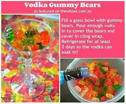 Making gummy bears from your favorite cocktail, wine or even beer is easy! Pin By Jennifer Mccarthy On Food Beverages Gummy Bears Vodka Gummy Bears Yummy Drinks