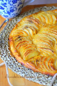 Tarte Fine Aux Pommes Facile Et Rapide Aux Delices Du Palais Tarte Fine Aux Pommes Tarte Aux Pommes Facile Recettes De Cuisine