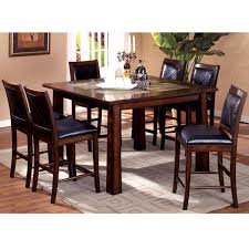 Simple Style Interior Design With 7 Pieces Counter Height Dining Table Set Contemporary Dining Room Sets Counter Height Dining Table Counter Height Dining Sets