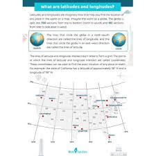 Use this resource to answer the questions that follow. Longitude And Latitude Worksheets For Kids Free Printable