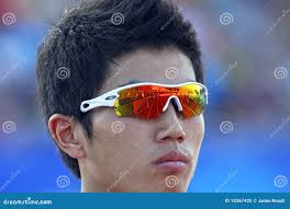 400 Metres Men Korea Park Sunglasses Editorial Image