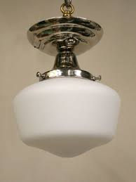 Remove the bulb(s) and detach the old fixture from the box. Vintage Restored Ceiling Light Fixtures Antique Ceiling Fixtures