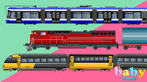 Learning Train For Children Railway Vehicles Fun And Educational Learning Videos
