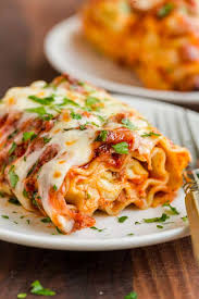 You can just layer in regular ol' uncooked, hard lasagna noodles and they will soften up. Lasagna Roll Ups Recipe Video Natashaskitchen Com