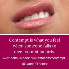 | meaning, pronunciation, translations and examples. Contempt