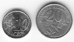 There have been many conflicts between amestris and drachma in the past, however, for the majority of the manga's timeline. A 10 Cent Coin Left And A 20 Drachma Coin Right The Size Of The 20 Download Scientific Diagram