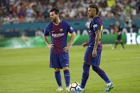 Neymar came into prominence at santos, where he made his professional debut aged 17. Lionel Messi Reportedly Wants Neymar To Make Barcelona Return From Psg Bleacher Report Latest News Videos And Highlights