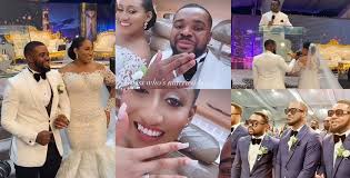 On sunday 28th july, 2013, prophet t.b. Williams Uchemba Brunella Oscar S White Wedding Photos Videos