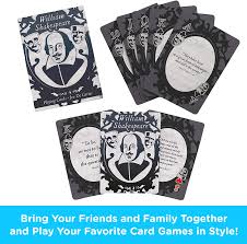 Maybe you would like to learn more about one of these? Aquarius Playing Cards Shakespeare Quotes Little Shop Of Magic