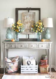 Diy Sign For Fall House By Hoff Home Decor Entryway Table Decor Decor