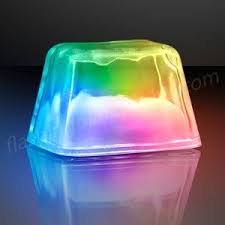 Light Up Led Ice Cubes By Flashingblinkylights Com Ice Cube Lights Cube Light Led Ice Cubes