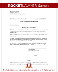 A bank may require that a detailed packing list be included in the set of documents you present to get paid under a letter of credit. Sample Letter Appointment Executor Form Templateg Agent Free Example Format