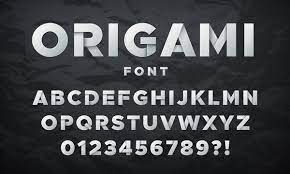 Folded Font Images Browse 8 624 Stock Photos Vectors And Video Adobe Stock