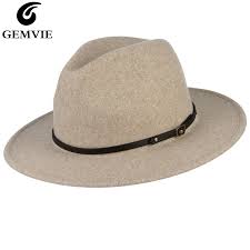 Shop 53 top floppy felt hat women and earn cash back all in one place. Gemvie 2019 Wide Brim Wool Blend Fedora Felt Hat For Women Man New Warm Autumn Winter Panama Hat Jazz Cap With Leather Band Women S Fedoras Aliexpress