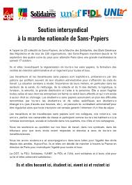 Si plusieurs manifestations ont été autorisées, au moins trois ont été interdites. Acte 3 Marche Nationale Des Sans Papiers
