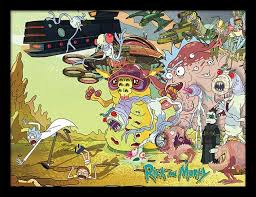 Rick and morty online full episodes. Rick Morty Creature Barrage Gerahmte Poster Bilder Kaufen Bei Europosters