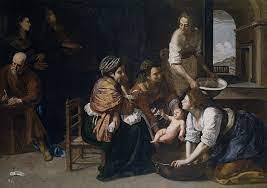 The Birth Of Saint John The Baptist By Artemisia Gentileschi - Nightmare Digital Artemisia Gentileschi