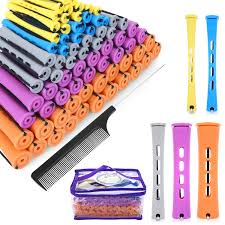 Exclusively for cropped hair, a few spikes give an edge and when teamed up with softer girlish accessories they make you feminine but bold. Amazon Com Spththhpy Perm Rods And 100 Pieces 5 Sizes Hair Rollers With Hair Cold Wave Rods Hair Curler For Women Long Short Hair Diy Hairdressing Styling Tools 5 Colors Beauty