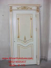 Djm menerima pemesanan kusen pintu jendela.harga di atas adalah 2 pintu dan kusen pintu utama kayu kamper. Kusen Pintu Minimalis Minimalis Harga Kusen Pintu Murah Ikhsan Furniture Jepara