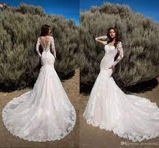 Bodycon Wedding Gown Classy Boho Pallas Haute Lace Mermaid Beach Wedding Dr Long Sleeve Mermaid Wedding Dress Dhgate Wedding Dress Lace Mermaid Wedding Dress