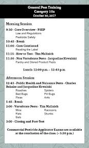 When selecting a pest control service, cost should not be the only factor that determines the company you pick. General Pest Control New Applicator Training Category 10a Pesticide Safety Education Program