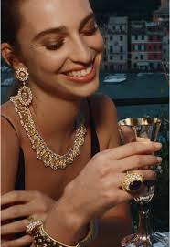 Talita von Fürstenberg in our latest Portofino ADV Campaign, shot by Josh  Olins. #Buccellati