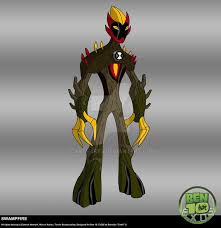 Ben 10 Exos Swampfire By Cartharts On Deviantart In 2020 Digital Artist Artist Ben 10