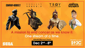 Twitch, youtube, and facebook live) through an online streaming platform (e.g. Sega Europe On Twitter We Re Teaming Up With Stand Up To Cancer Join Us In A Whole Sega Week Of Charity Streams To Raise Awareness And Funds To Support Su2c Ground Breaking Cancer