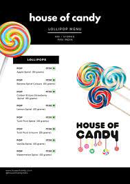 House Of Candy Menu Menu For House Of Candy Phoenix Market City Chennai Chennai