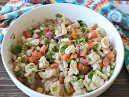 I love it served as an appetizer or for a light meal. The Best Ever Mexican Style Shrimp Ceviche Recipe With Fresh Ingredients