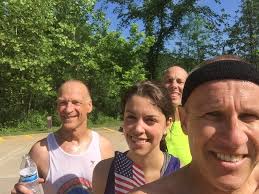 12 brave seven an a bit runners ran and ran until we reached the Seven and  a bit miles back at the carpark we left from. Thank you Deane Stocks for the