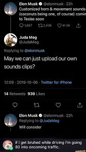 Tesla Custom Car Horn Meme Custom Cars