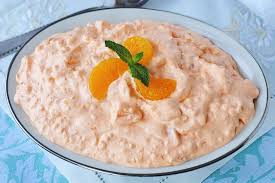 Orange Fluff Salad Recipe Recipes Food Orange Fluff