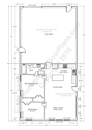 Three bedrooms, two bathrooms, and a shop another bathroom, which is smaller, is between bathroom #2 and #3. Barndominium Floor Plans Pole Barn House Plans And Metal Barn Homes Barndominium Floor Pla Barndominium Floor Plans Pole Barn House Plans Barndominium Plans