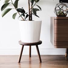 Timeless Home Furnishings And Accessories By Hookandstemco On Etsy Mid Century Modern Plant Stand Modern Plant Stand Home Furnishings