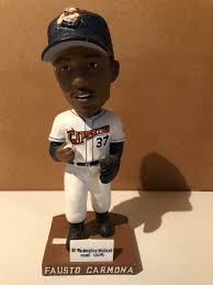 Fausto Carmona 2004 Captain’s Baseball bobblehead collector's series