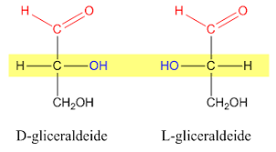 Risultati immagini per gliceraldeide aldoso