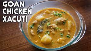 Xacuti Recipe Goan Chicken Xacuti Konkani Coconut Chicken Curry Goan Recipes Youtube