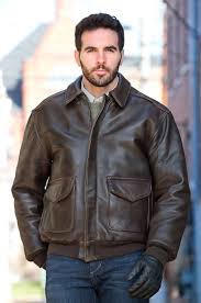 Charles Lambskin Leather A 2 Bomber Jacket Overland Leather Jacket Men Mens Leather Coats Leather Jacket
