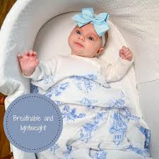 Chinoiserie Baby Swaddle Blanket – Something Splendid Co.