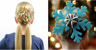 21 pretty medium length hairstyles. 50 Wildly Creative Christmas Hairstyles That Are Hard To Top