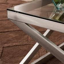 Get 5% in rewards with club o! Copper Grove Valkeakoski Brushed Nickel Coffee Table